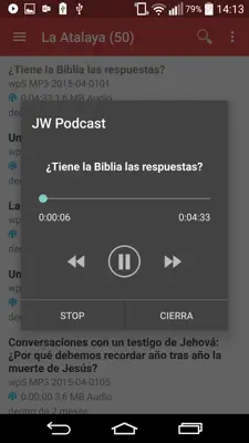 JW Podcast android App screenshot 2